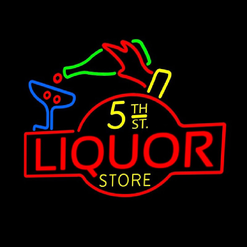 Liquor Store Neonskylt