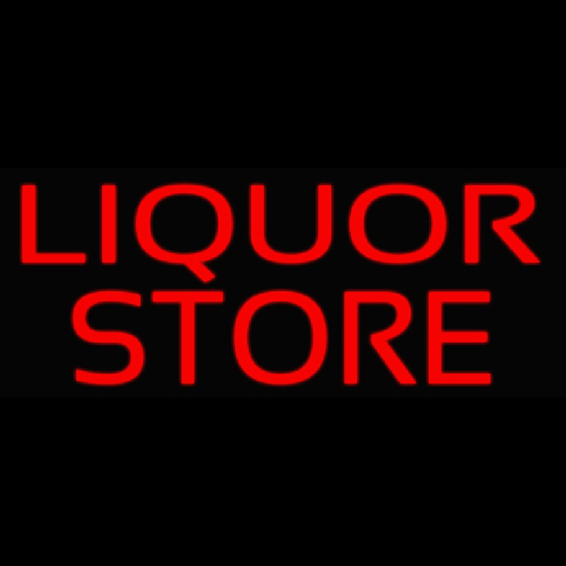 Liquor Store Neonskylt