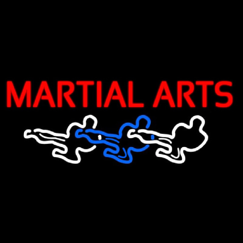 Martial Arts Neonskylt