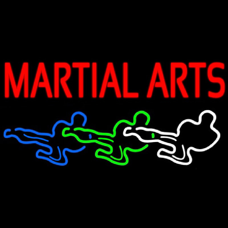 Martial Arts Neonskylt