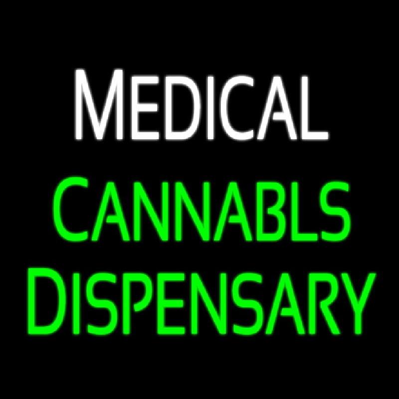 Medical Cannabis Dispensary Neonskylt