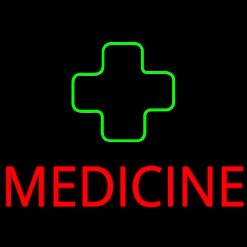 Medicine Neonskylt