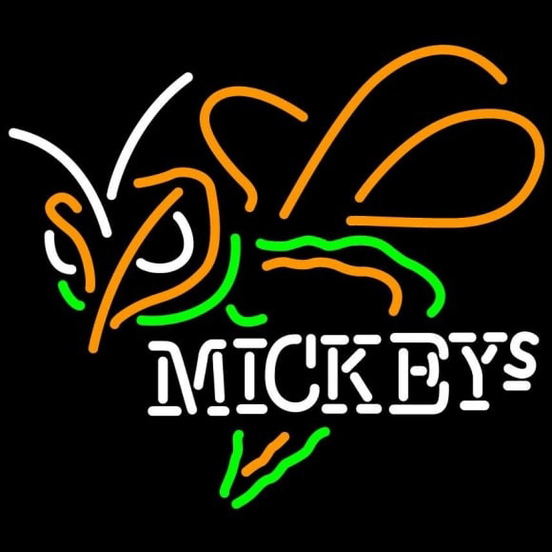 Mickeys Bumble Bee Hornet Neonskylt