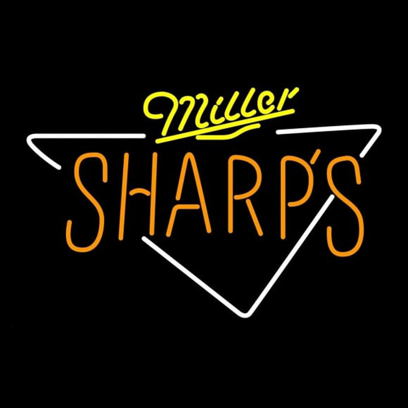 Miller Sharps Beer Sign Neonskylt