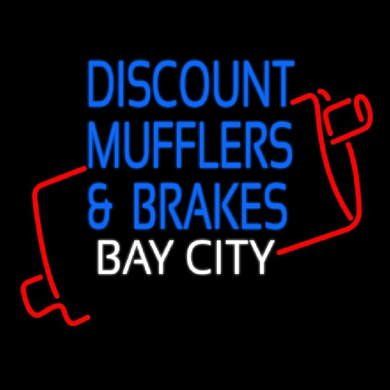 Mufflers And Brakes Neonskylt