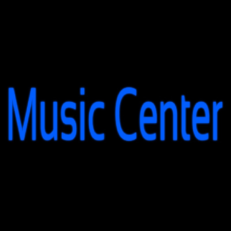 Music Center Neonskylt