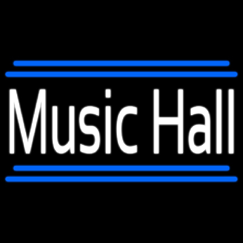 Music Hall 2 Neonskylt