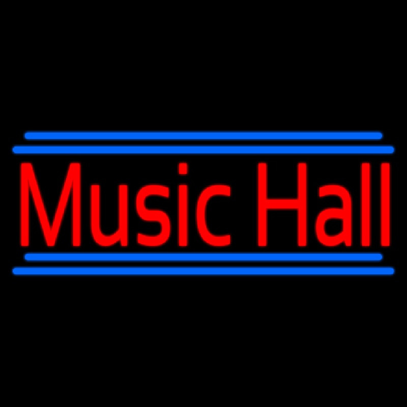 Music Hall Neonskylt