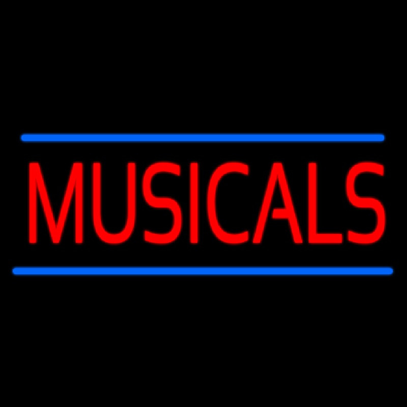 Musicals Neonskylt