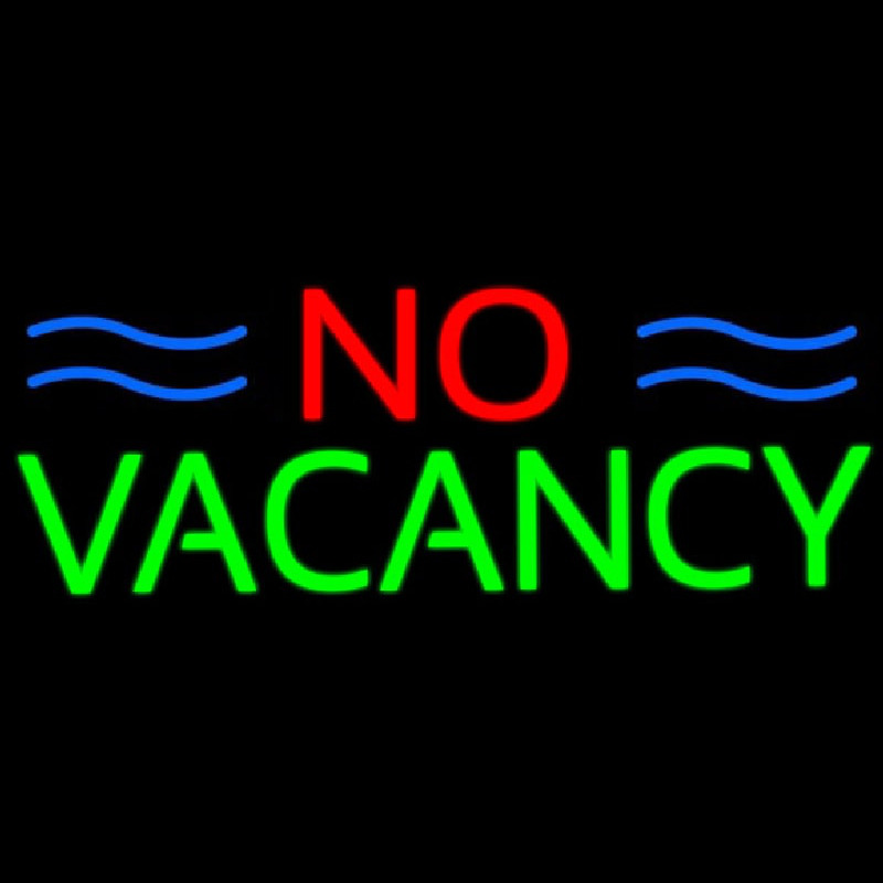 No Vacancy Neonskylt