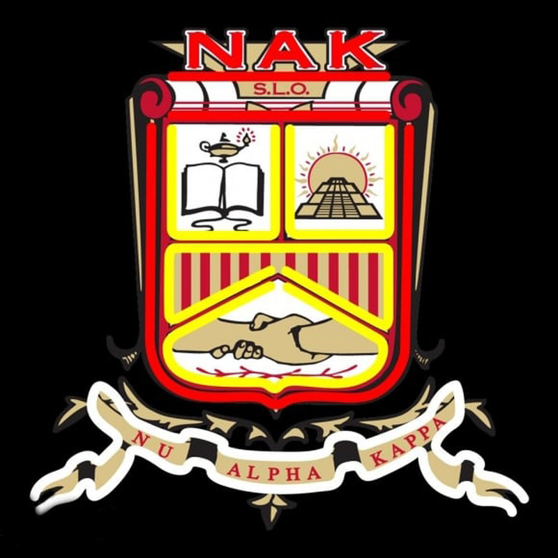 Nu Alpha Kappa Chapters Logo Neonskylt