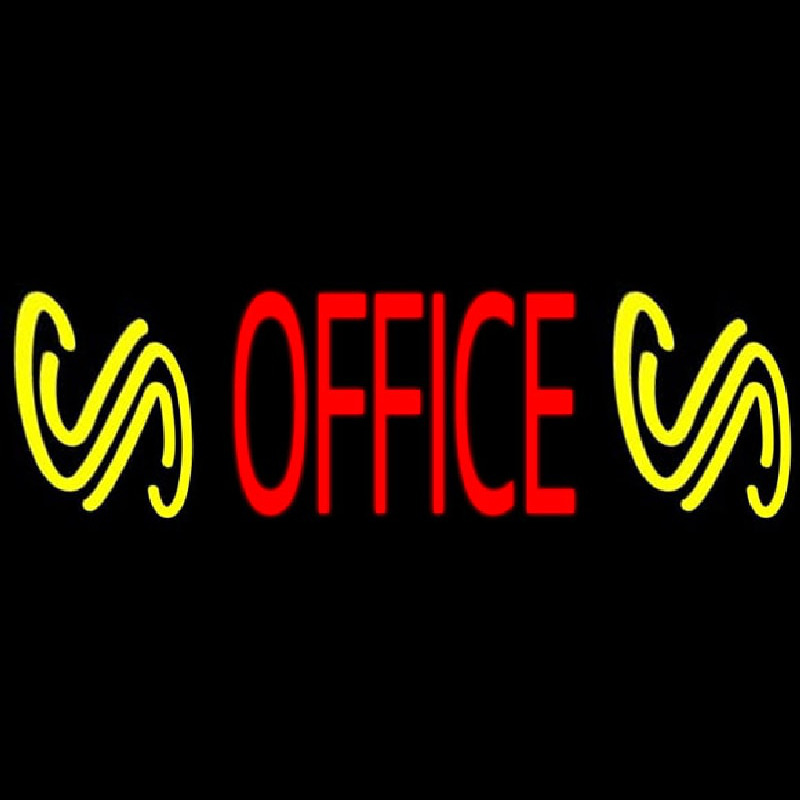 Office 1 Neonskylt