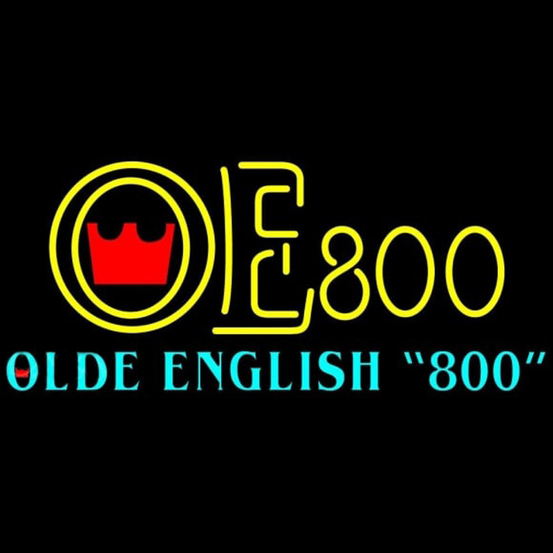 Olde English 800 Neonskylt