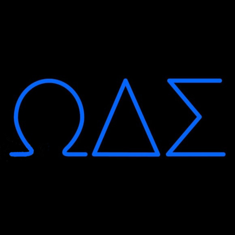 Omega Delta Sigma Neonskylt