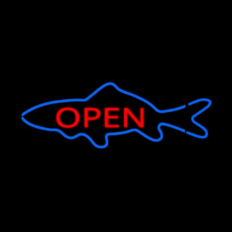 Open Neonskylt