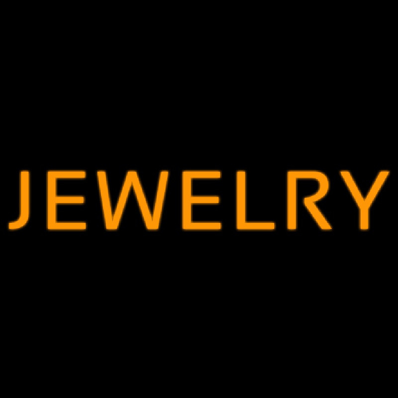 Orange Jewelry Neonskylt