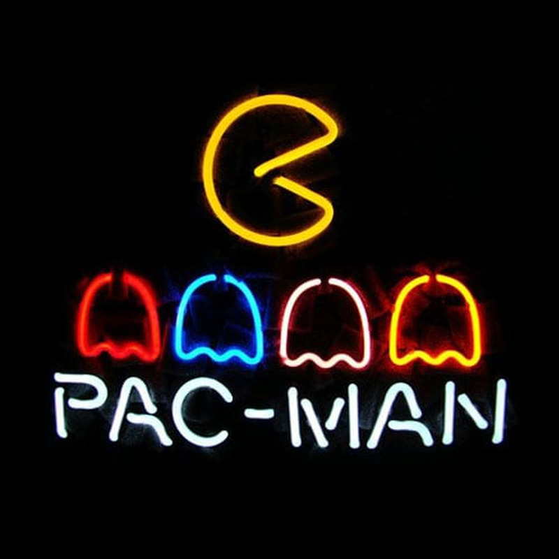 Pac Man Neonskylt