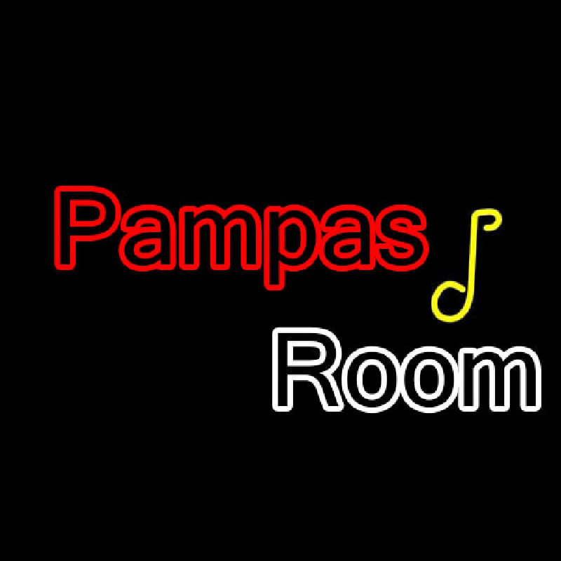 Pampas Room 1 Neonskylt