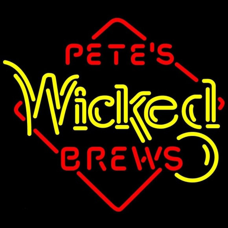 Petes Wicked Brews Neonskylt