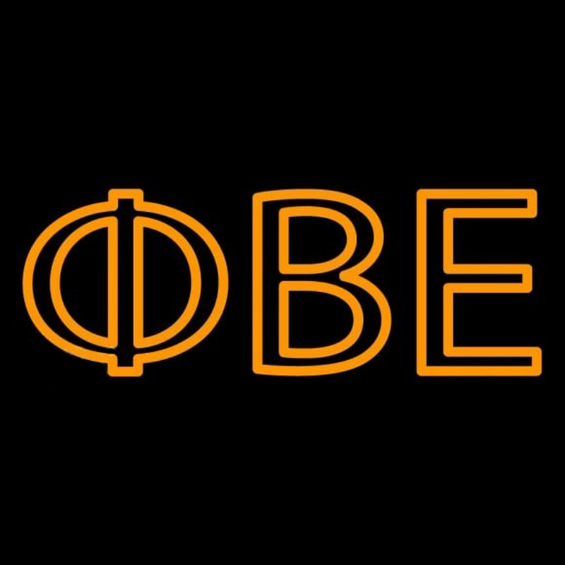 Phi Beta Epsilon Neonskylt