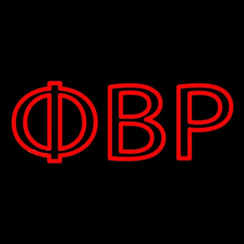 Phi Beta Rho Neonskylt