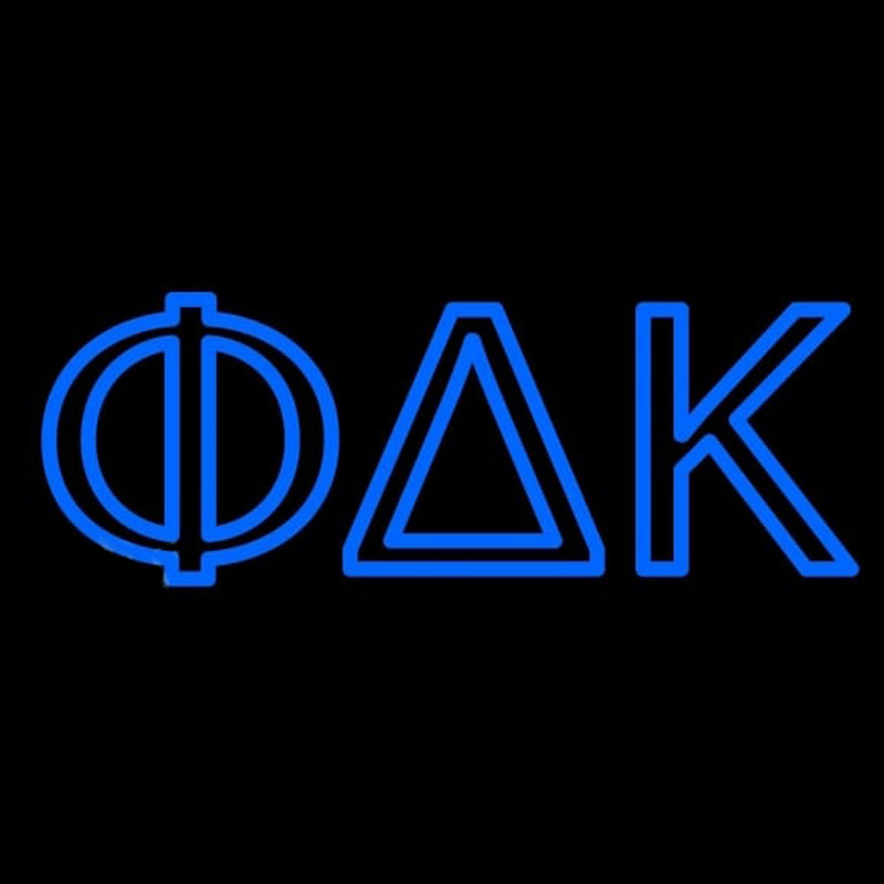 Phi Delta Kappa Neonskylt