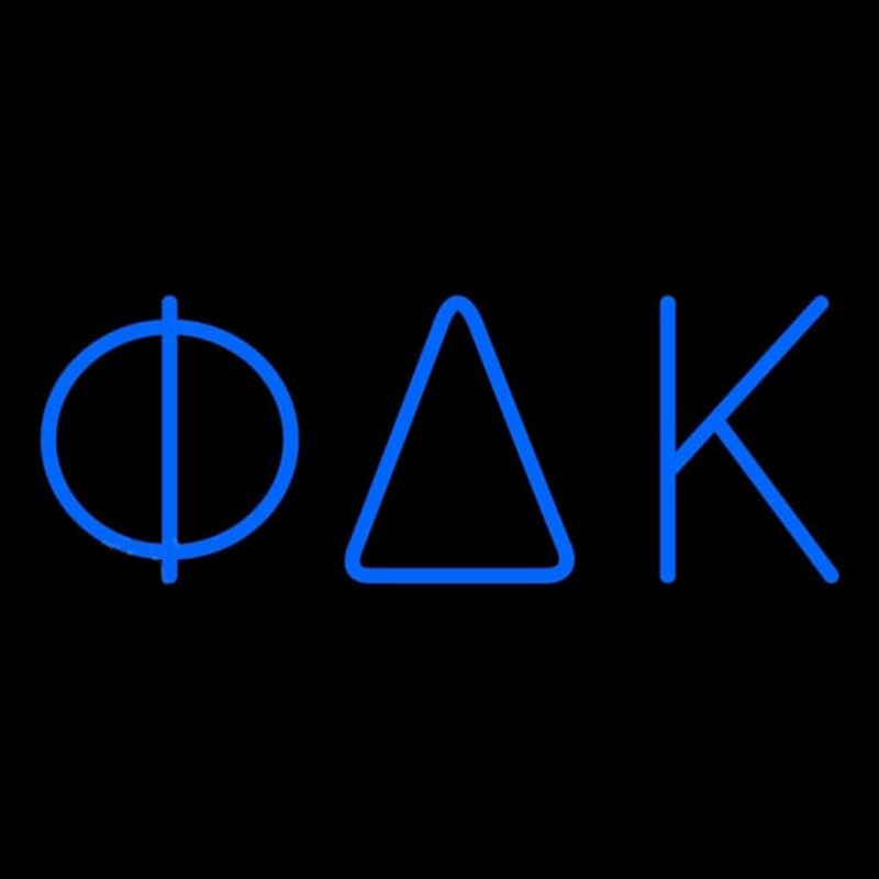 Phi Delta Kappa Neonskylt