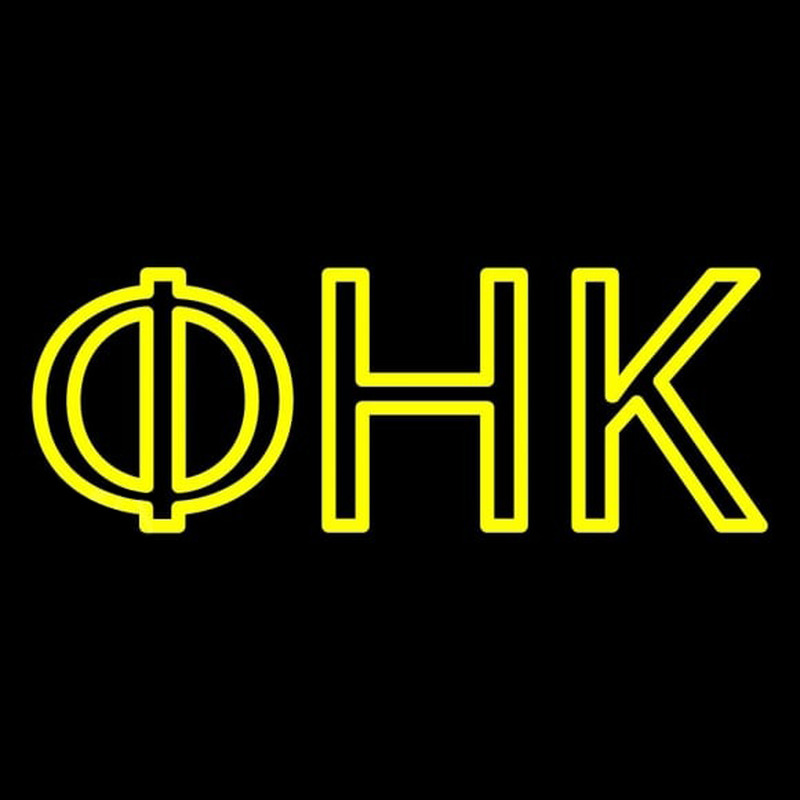 Phi Eta Kappa Neonskylt