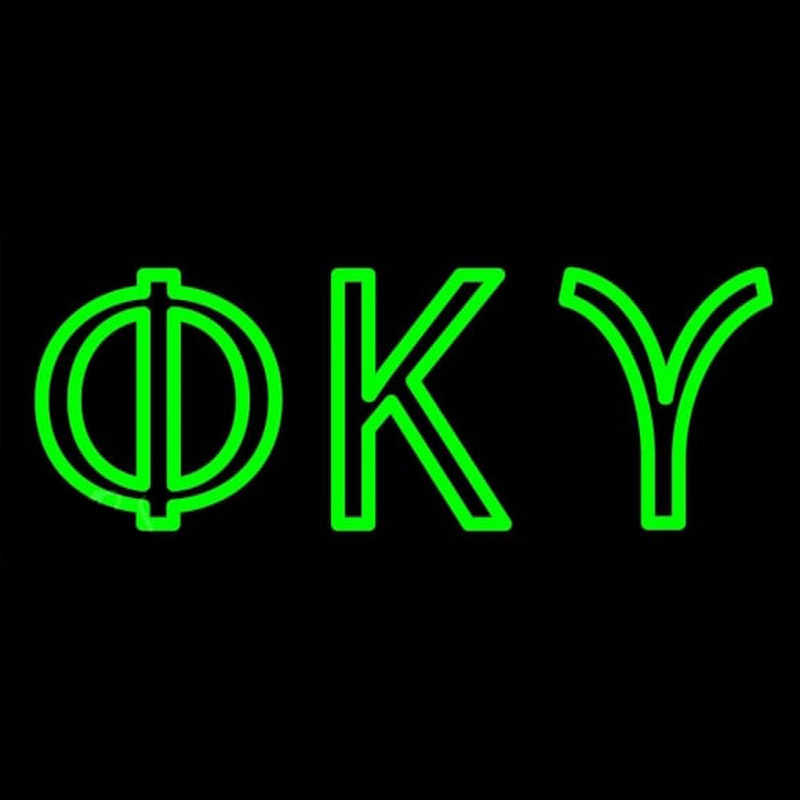 Phi Kappa Upsilon Neonskylt