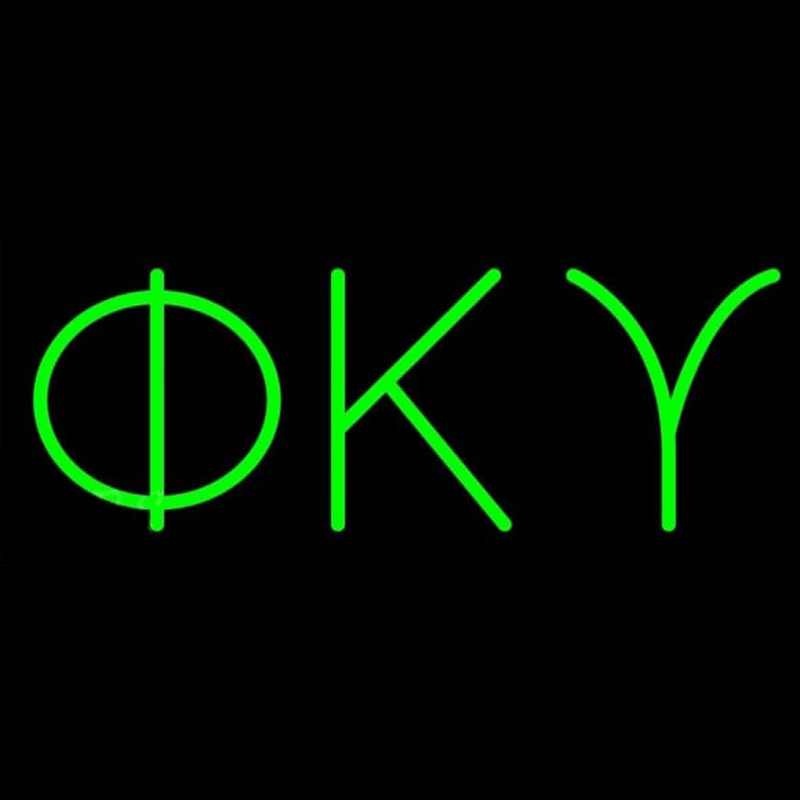 Phi Kappa Upsilon Neonskylt