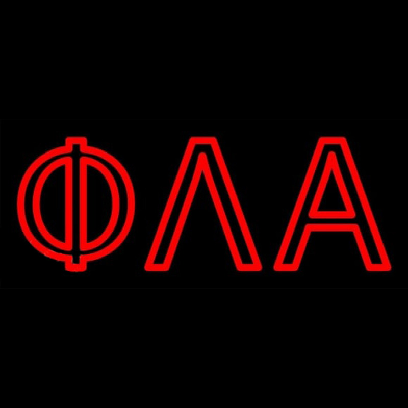 Phi Lambda Alpha Neonskylt