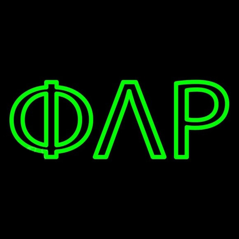 Phi Lambda Rho Neonskylt