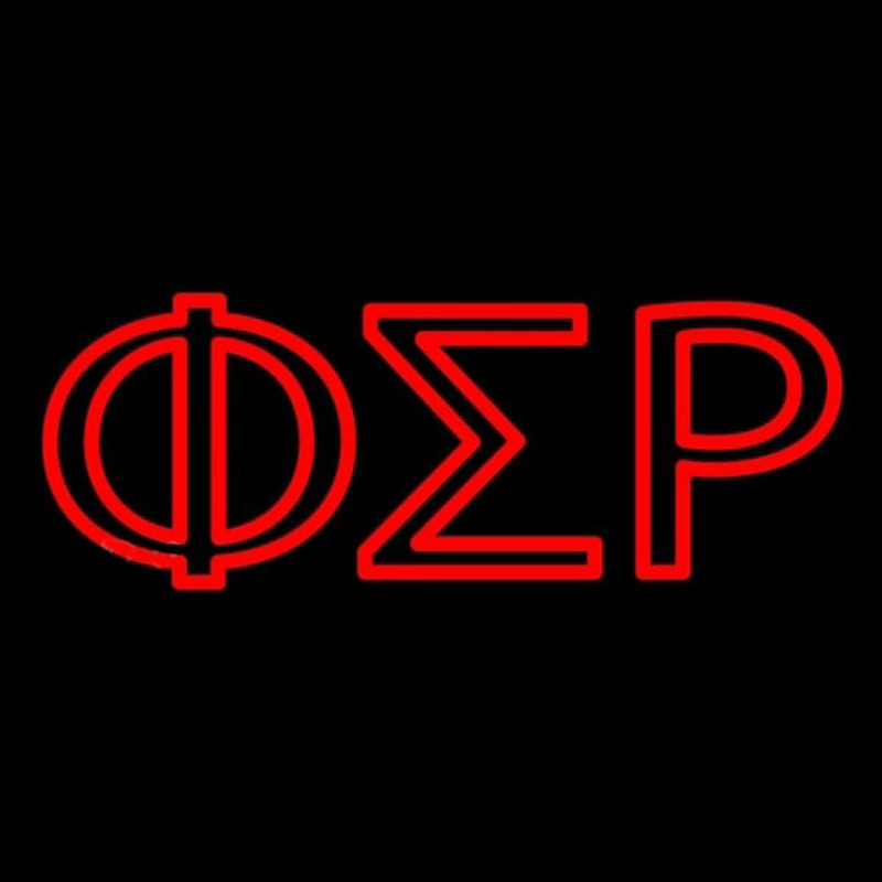 Phi Sigma Rho Neonskylt