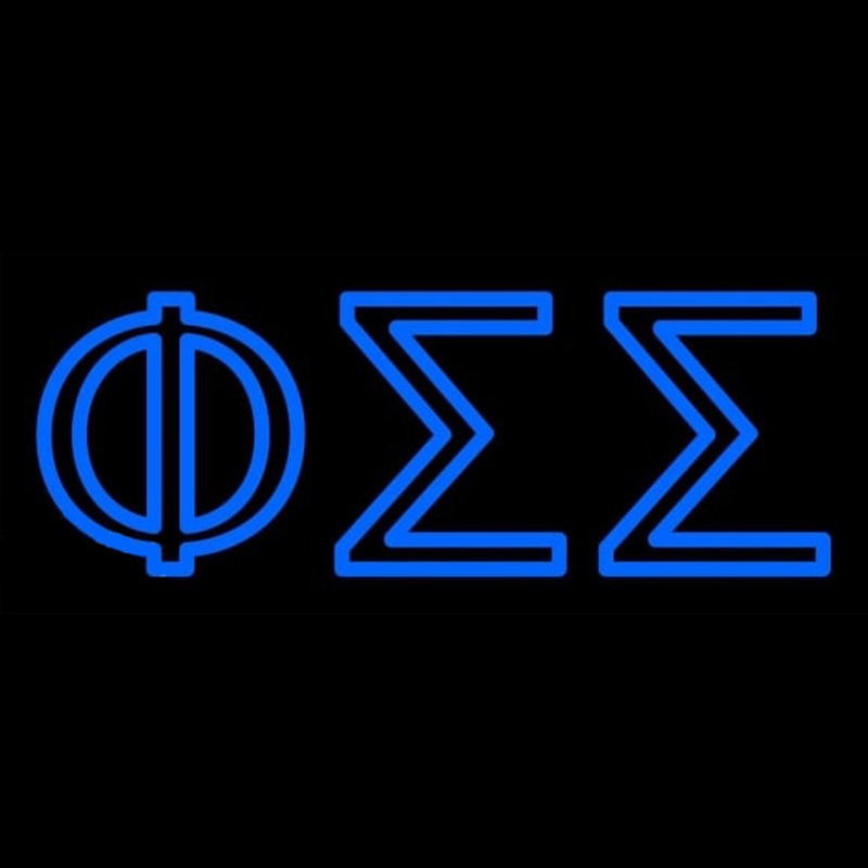 Phi Sigma Sigma Neonskylt