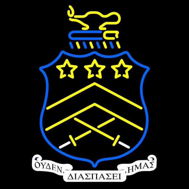 Pi Kappa Phi Chapters Logo Neonskylt