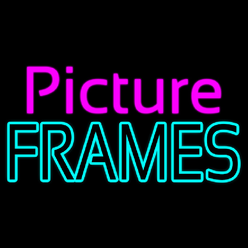 Picture Frames 1 Neonskylt