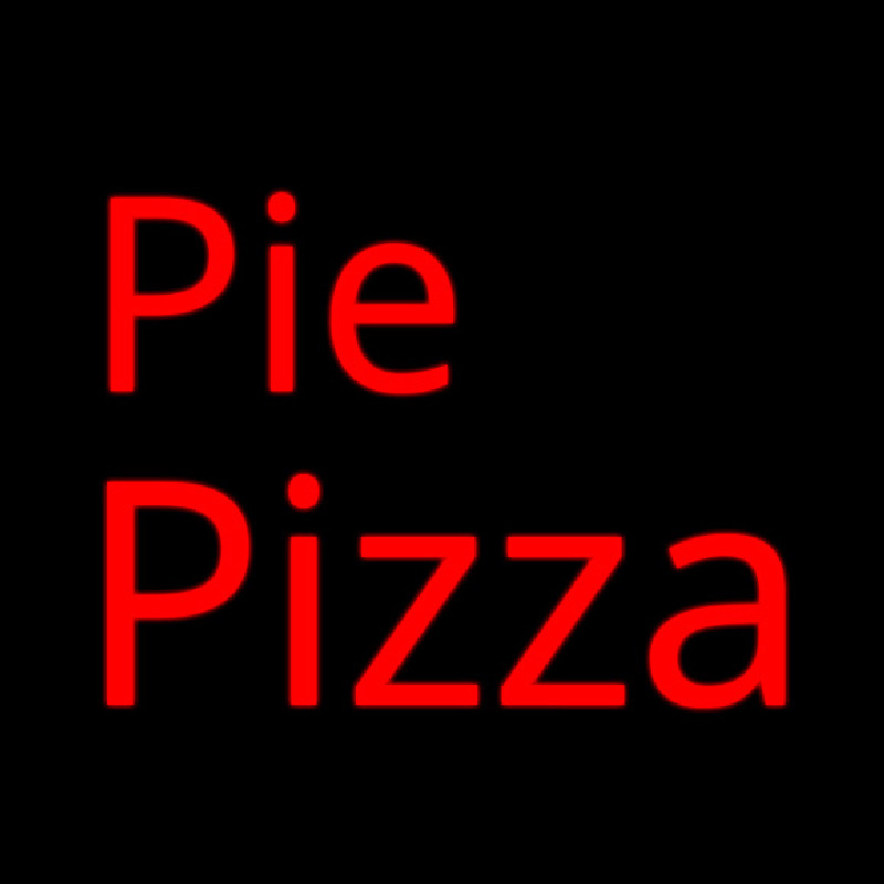 Pie Pizza Neonskylt