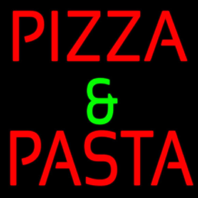 Pizza And Pasta Neonskylt