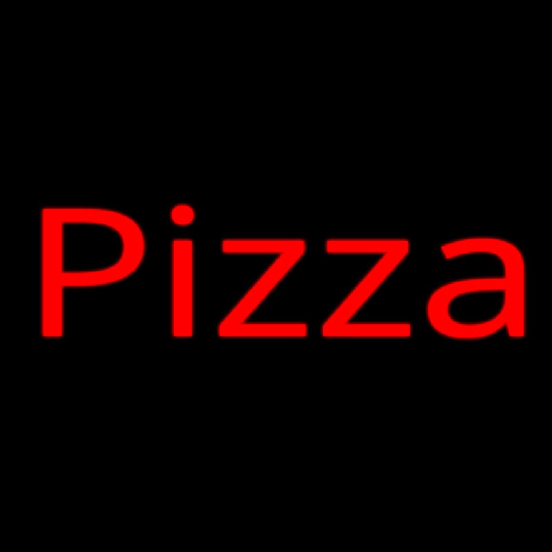 Pizza Red Neonskylt