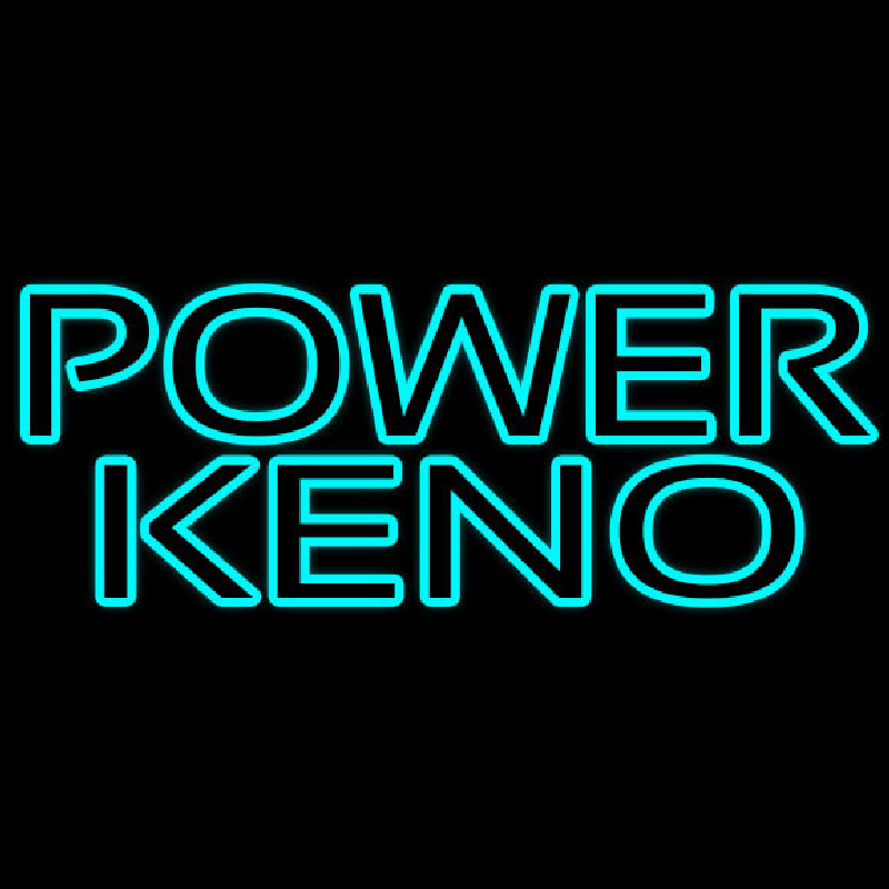 Power Keno 3 Neonskylt