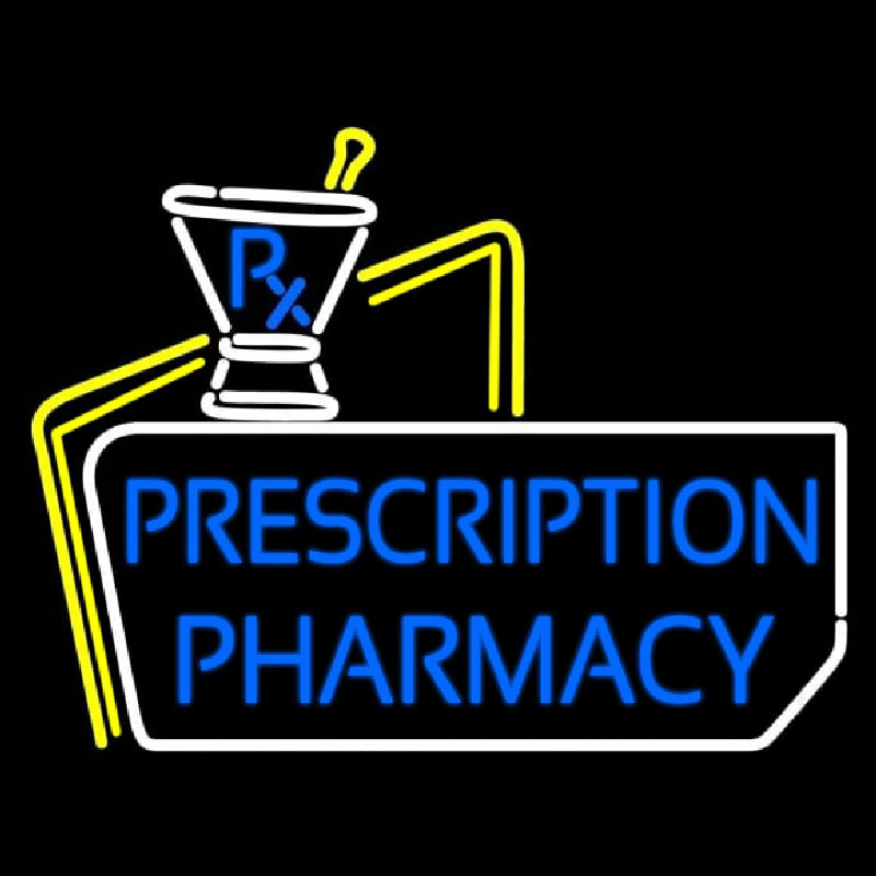 Prescription Pharmacy Neonskylt