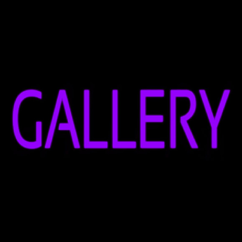 Purle Gallery Neonskylt