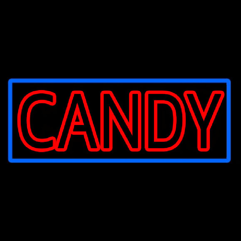 Red Candy Neonskylt