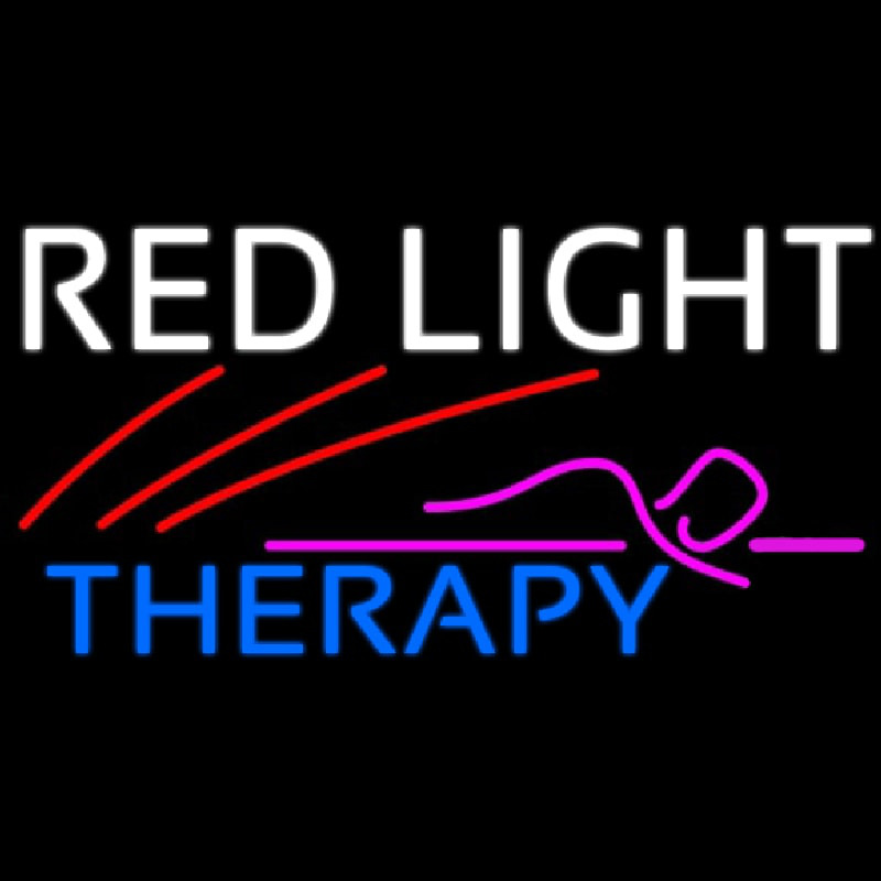 Red Light Therapy Neonskylt