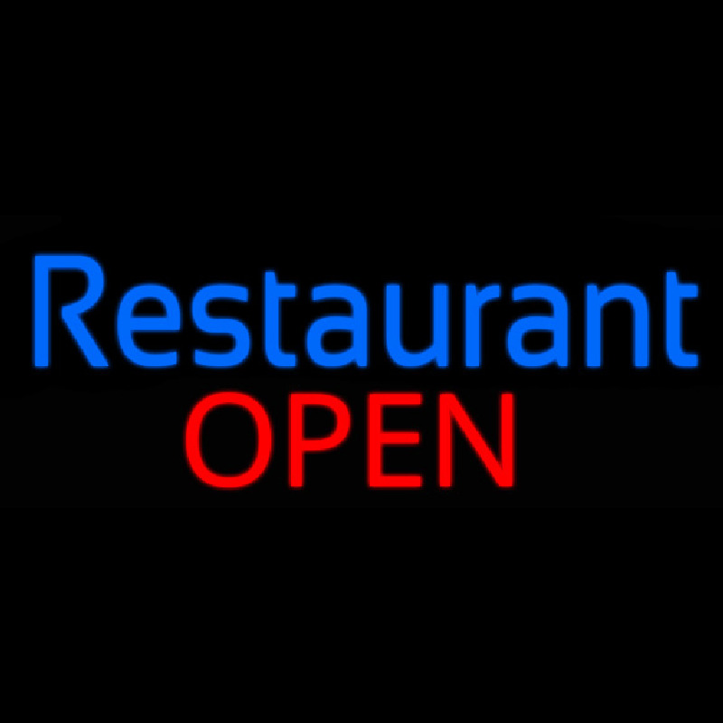 Restaurant Open Neonskylt