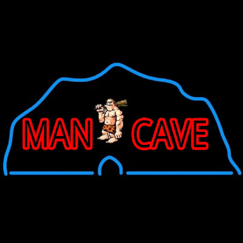 Retro Man Cave Neon Neonskylt