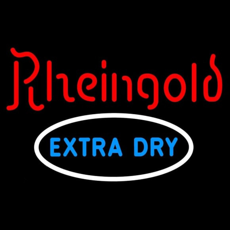 Rheingold E tra Dry Neonskylt