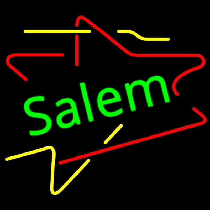 Salem Triangles Neonskylt