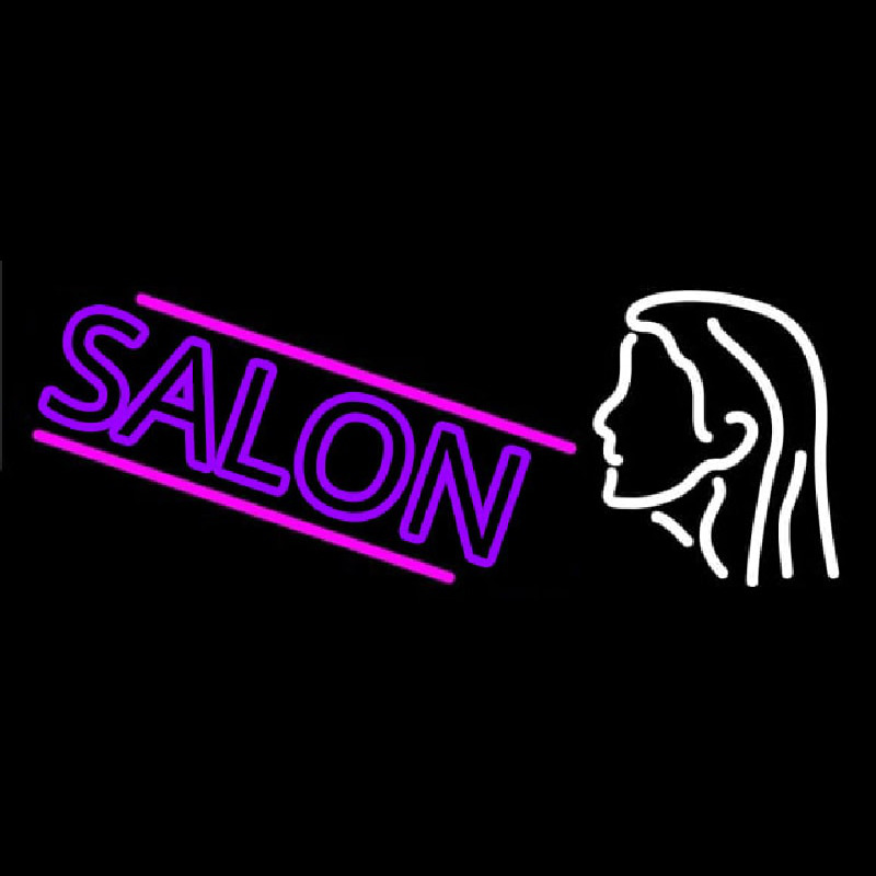 Salon Logo Neonskylt