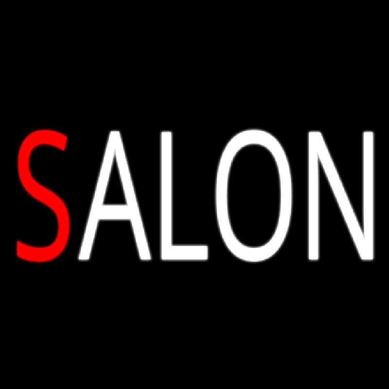 Salon Twitter Card Neonskylt